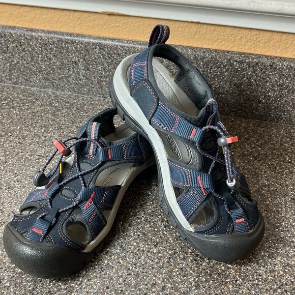 Keen Sport Sandals Women's Size 7 Venice H2 Fisherman Blue Comfort Hiking Casual - Picture 3 of 11